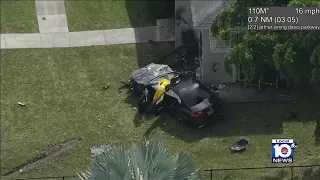 Teen dies after driving into Florida City home following police chase