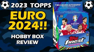 GOOD OR BAD? 2023 Topps Finest Road to Euro 2024 Hobby UEFA Soccer Box Review