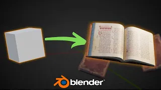 Create a Book in Blender in 1 Minute!