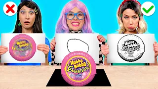 AMAZING DRAWING HACKS || WHO DRAWS IT BETTER CHALLENGE! Colorful DIY Art Ideas by Gotcha! Viral