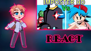 FNF soft react Friday Night Funkin' VS Impostor HD V3 FULL WEEK + Cutscenes (FNF HD Mod/Hard)