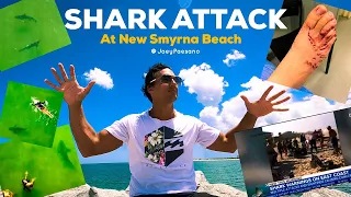 Shark Drone Footage. Sharks EVERYWHERE At New Smyrna Beach, FL. Shark Bite Capital. It's Story Time.