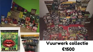 Vuurwerk collectie 2017/2018 €1500 (legaal&illegaal)