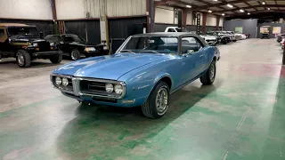 *SOLD* Rotisserie Restored 1968 Pontiac Firebird / Numbers Matching 350 / Automatic #172280