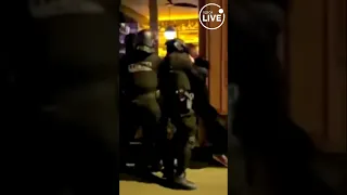 ⚡️⚡️⚡️Драка протестующих с полицией во Франции
