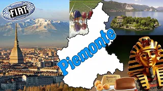 🍷🌾👑 IL PIEMONTE - Le Regioni d'Italia (Geografia) 📚🌍