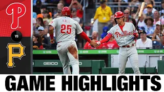 Phillies vs. Pirates Game Highlights (7/28/22) | MLB Highlights