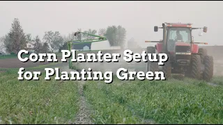 Corn Planter Setup for Planting Green - Practical Cover Croppers