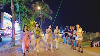 Pattaya Beach Road. Your future bride is waiting for you. September 2023. Thailand. VLOG 30