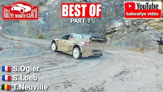 essais tests Rallye Monte-Carlo 2022. Best Of des plus beaux passages. Épingles tout au câble.