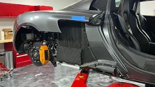 McLaren MP4-12C Coolant Leak Repair Part 1