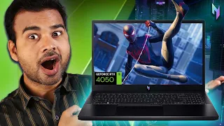 Acer Nitro V RTX4050 | The best Gaming Laptop under ₹80000