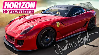 FORZA HORIZON 5 - O GRANDE RETORNO DA FERRARI 599XX DO DARIUS FLYNT! (ANIVERSÁRIO DE 10 ANOS)