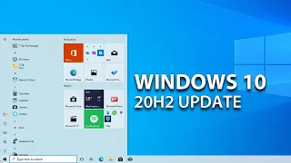 Windows 10 20H2 Update - New Features and more