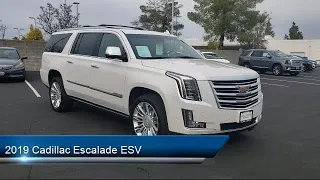 2019 Cadillac Escalade ESV Platinum Edition Sport Utility Roseville  Sacramento  Folsom  Auburn  Yub
