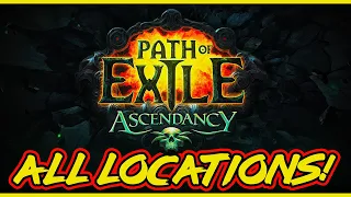 POE All Trials of Ascendancy Locations (Normal, Cruel, Merciless & Eternal labyrinth All Locations)