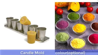 How to Make CANDLE At Home