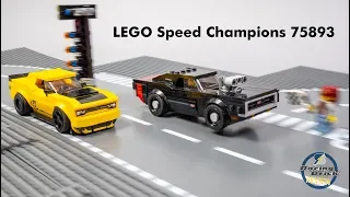 LEGO 75893 Speed Champions 2018 Dodge Challenger SRT Demon and 1970 Dodge Charger R/T review