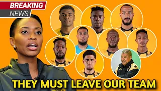 🔴DON'T MISS TO WATCH: CONFIRMED NEWS KAIZER CHIEFS TO LEAVE SEVEN PLAYERS IN THE SQUAD, JESSICA SAYS