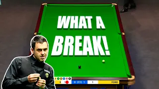 Insane break by Ronnie O'Sullivan!