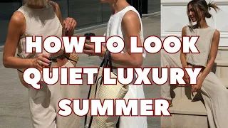 QUIET LUXURY LOOK/ SUMMER VIBE #oldmoney #influencer #quietluxury #luxurylifestyle #recommended
