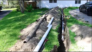 How to replace a main sewer line for ONLY $490