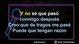 Thalia & Natti Natasha - No Me Acuerdo (Versión Karaoke)