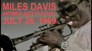 Miles Davis- July 26, 1969 Festival Mondial du Jazz d'Antibes, La Pinède, Juan-les-Pins