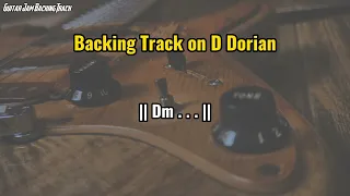 Fusion Jazz Funk Groove Style Guitar Backing Track in D dorian