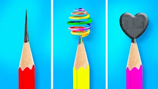 Cool School Tricks And Hacks 📚✏️ Creative Funny DIY Ideas For Smart Parents And Students