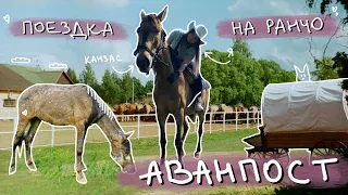 Поездка на ранчо Аванпост || влог #42