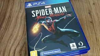 Unboxing SPIDER-MAN MILES MORALES PS4