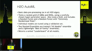 Scalable Automatic Machine Learning with H2O - Erin Ledell, H2O.ai