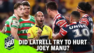 Did Latrell Mitchell INTENTIONALLY try to hurt Joey Manu? | NRL 360 | FOX League