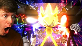 DARK HYPER SONIC and DARK SONIC.EXE vs FLEETWAY SUPER SONIC the REACTION!