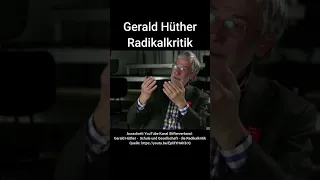 Ausschnitt: Gerald Hüther mit einer Radikalkritik am Bildungssystem. Schule, Gesellschaft & Politik.