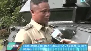 News@6: Kabayanihan ng mga sundalo sa Zamboanga City, nanaig || Sept. 17, 2013