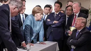 Angela Merkel, amateur proctologist [a G7 song]