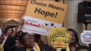 Families rally for national school choice in Jefferson City