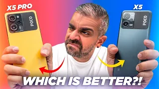 POCO X5 vs POCO X5 Pro: DON'T Make A Mistake! ⚠️