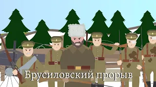 Simple History на русском: Брусиловский прорыв | Первая Мировая война