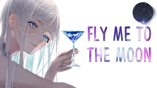 Nightcore ➥ Fly Me To The Moon - Lotus Blue (Lyrics)