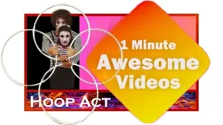 Hypnotic Hoop Dance Show | 1 Minute of Awesome Video 2018 | #006