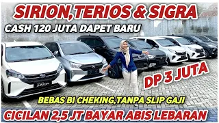 Cicilan 2,5 Juta Bayar abis Lebaran‼️Daihatsu Sigra Terios Dp 3 Juta Data dibantu Fix Daihatsu Murah