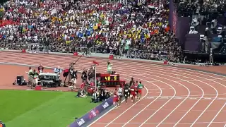 London 2012 - 800 m : David Rudisha 1'40"91