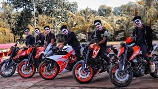 First time in INDIA #joker in public with KTM. Best reaction..  By we are we