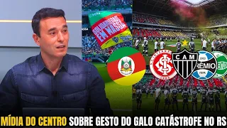 🥹 RIZEK EMOCIONADO! MIDIA do CENTRO COMENTA GESTO do ATLÉTICO MG sobre CASTÁSTROFE RIO GRANDE DO SUL