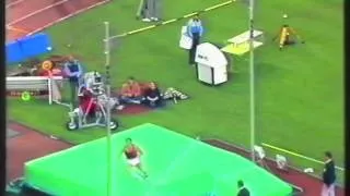 399 European Track and Field 1986 Pole Vault Men Sergei Bubka