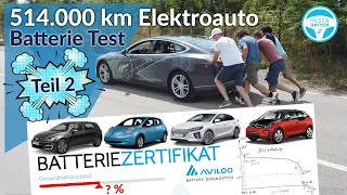 TEIL 2 - 514.000 km Batterie (SOH) Test | Wie lange hält ein Elektroauto