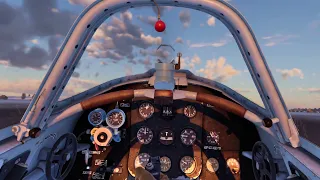 Бой на Yak-3 в VR шлеме в War Thunder. СБ режим.